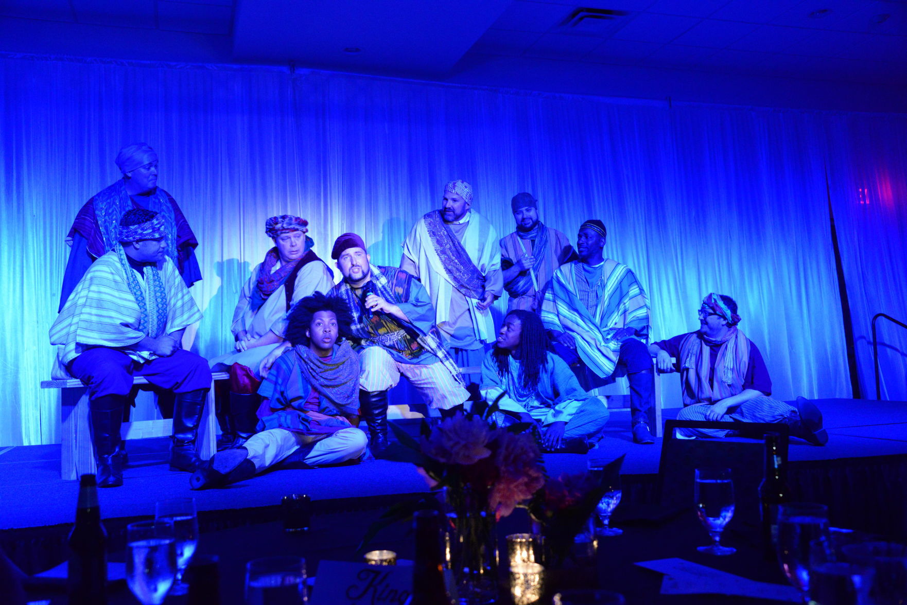 Kip Hayden and Men’s Ensemble performing Those Canaan Days from Joseph and the Amazing Technicolor Dreamcoat